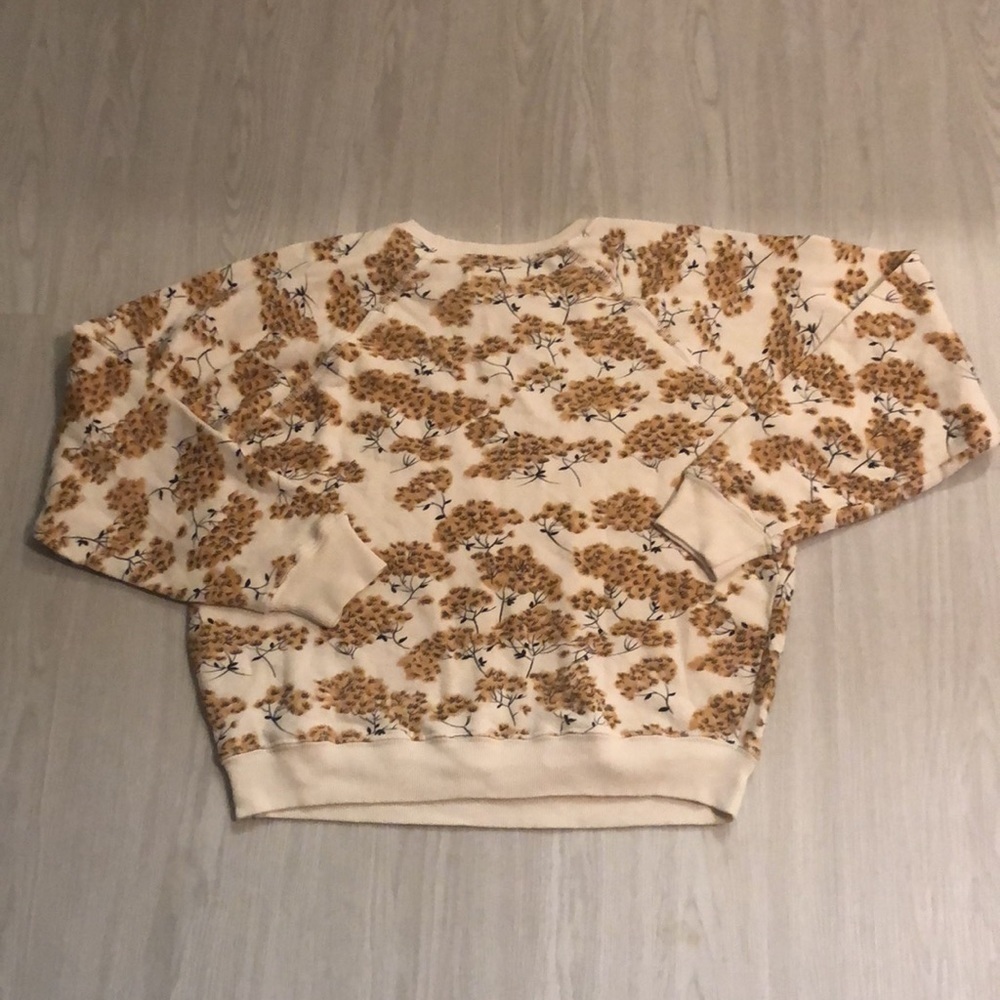 The Great. Chamomile Floral Sweatshirt - Picture 6 of 6